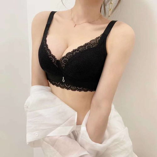 蕾丝性感无钢圈文胸罩 2020夏季新款无痕小胸聚拢内衣